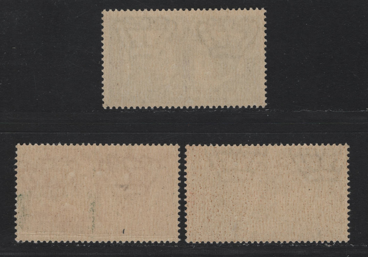 Lot 160 Italy SC#413-415 10c - 25c Deep Brown - Deep Green, 1941 Rome-Berlin Axis Issue, 3 VFNH Singles