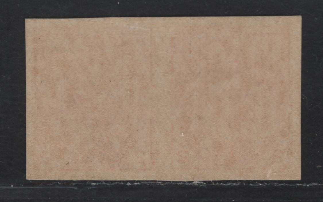 Lot 9 Canada #90A 2c Rose Carmine, 1903-1908 King Edward VII Issue, A VFOG Imperf Pair, ABN-YY Paper