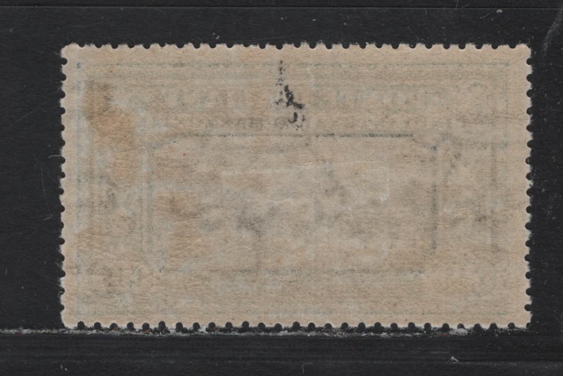 Lot 99A Italy SC#166 (151b) 15c Blue Green & Black, 1923 Manzoni Issue, A VFOG Single, Inverted Wmk, Well Centered Example