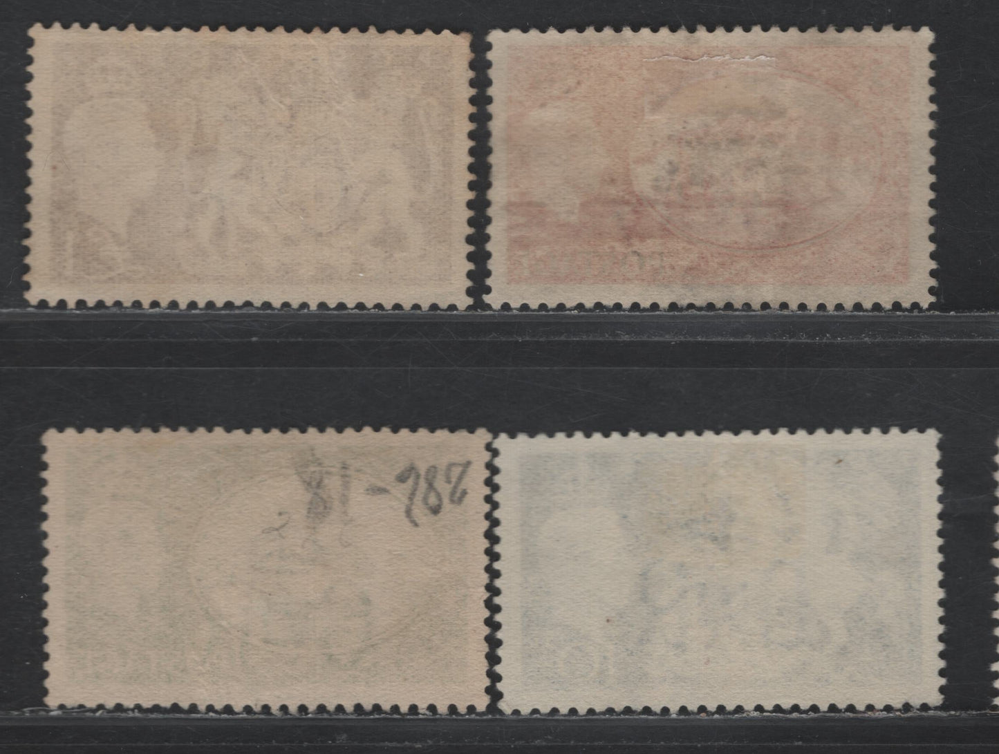 Lot 202 Great Britain SG#509-512 2/6d - £1 Green - Brown , 1951 Festival High Value Definitives, 4 Very Good/Fine Used Singles, As Lot 200, But A Few With Minor Wrinkles