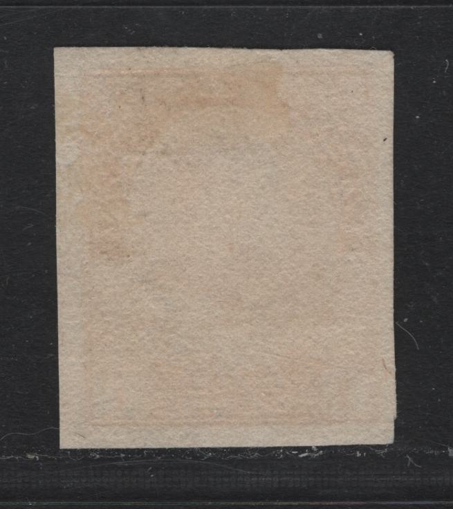 Lot 59 Canada #136 1c Orange Yellow, 1924 King George V Admiral Issue, A VF Used Imperf Single Wet Printing On ABN-E