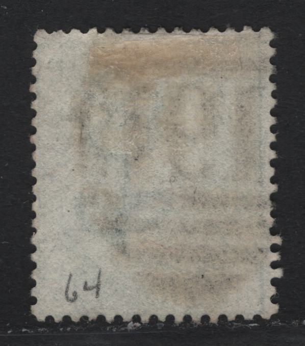 Lot 88 Great Britain SG#150 1/- Green, 1873-1880 Queen Victoria Surface Printed Issue, A Fine Used Single, Plate 9, Spray of Rose Wmk, Large Colored Corner Letters.