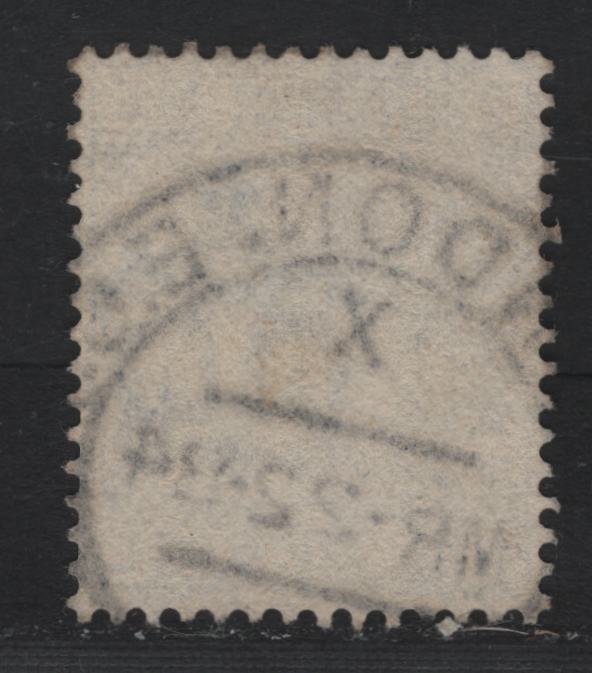 Lot 95 Great Britain SG#157 2.5d Blue, 1880-1883 Queen Victoria Surface Printed Issue, A Very Fine Used Single, Plate 22, London EC Cancel, March 22 1884.