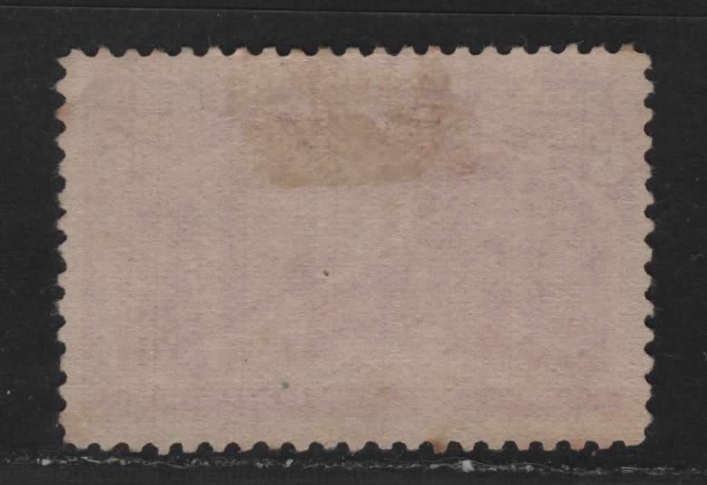 Lot 121 United States SC#235 6c Purple , 1893 Columbian Exposition Issue, A Fine Unused Single, Horizontal Wove Paper, One Toned Perf & No Gum