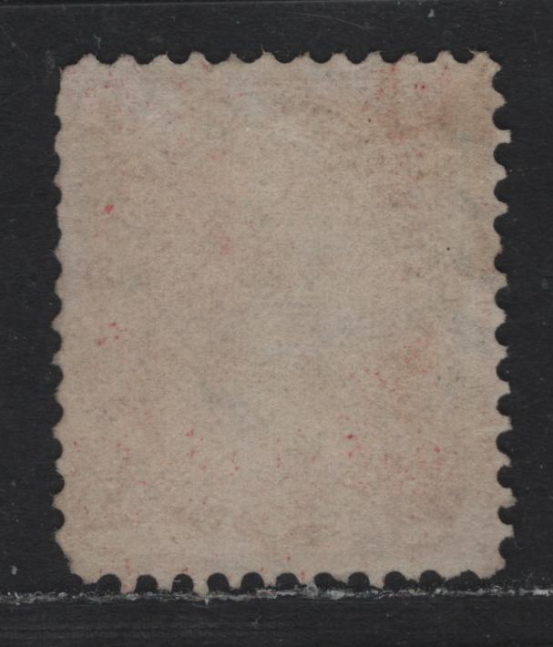 Lot 187 Canada (C) #20iv 2c Claret Rose, 1859-1864 Cents Issue, A Fine Used Single, Cents-A Paper, Perf 12x11.9, Showing Full Imprint In The Left Margin.