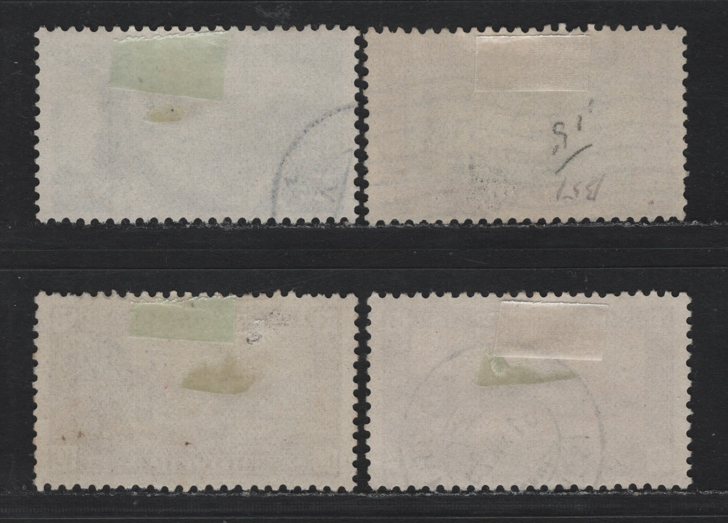 Lot 112 Switzerland Scott#B49-B52 5c - 30c Dark Violet & Red Orange - Dark Blue , 1929 Semi Postal Issues, 4 Very Fine Used Singles