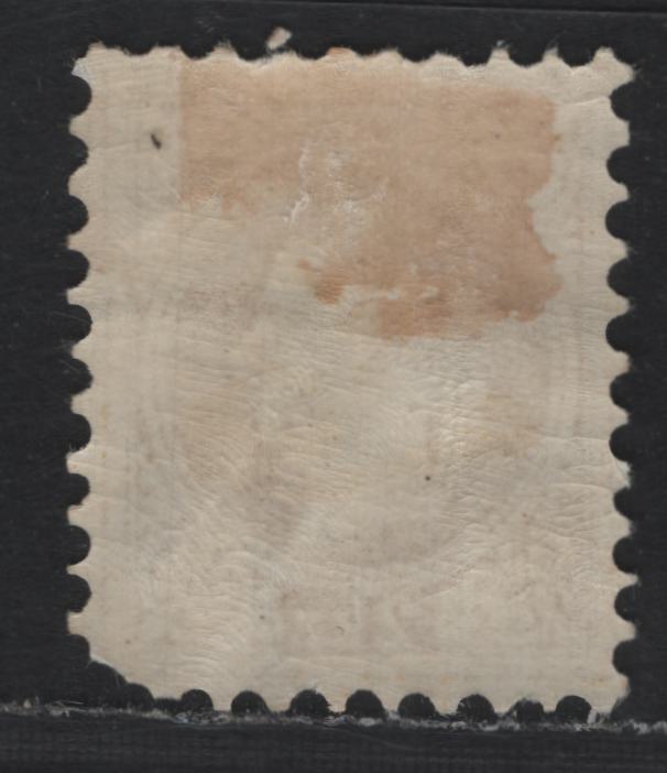 Lot 140 Austria Scott#27 2kr Yellow , 1867-1872 Franz Josef Issue, A FOG Single, Coarse Print, Perf 9.5, Rounded Corner.