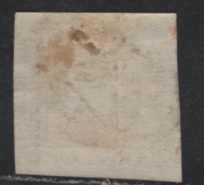 Lot 231 Austria Scott#PR5a 1kr Pale Ultramarine , 1877 Newspaper Tax Issue, A Fine Used Single, Scarce Red Handstamped Cancel
