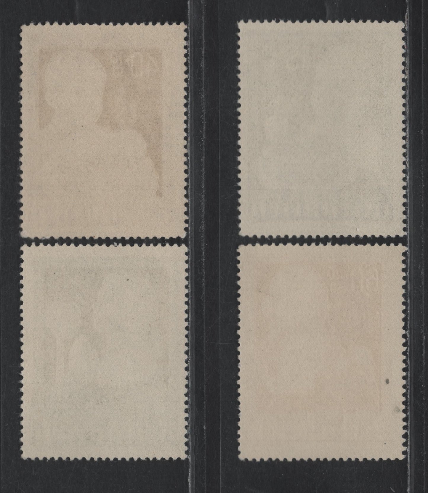 Lot 311A Austria (C) Scott#B260-B263 40g+10g - 1.40s+35g Brown Violet - Dark Green , 1949 Child Welfare Semi Postals, 4 F/VFNH Singles, As Lot 311, But Fine & Very Fine