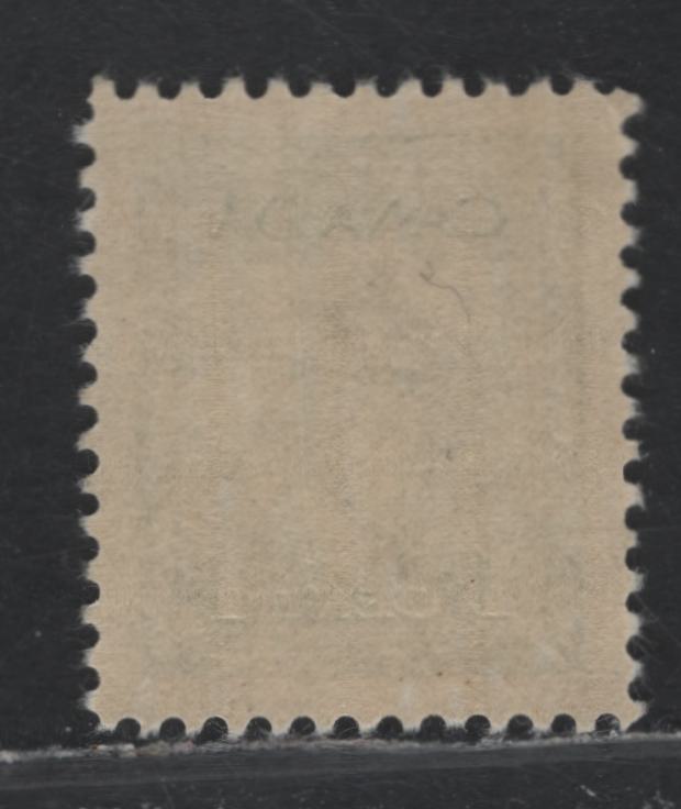 Lot 349 Canada #249 1c Green , 1942-1943 KGVI War Issue, A SUPNH Single, CBN-CCCCCCC Papers, Perf 11.9, Near Perfect Centering With Large Balanced Margins.