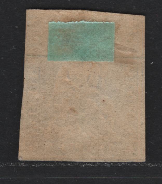 Lot 64 Switzerland Scott#37 10r Blue , 1858-1862 Struebel Issue, A Very Good Used Single, Green Silk Thread