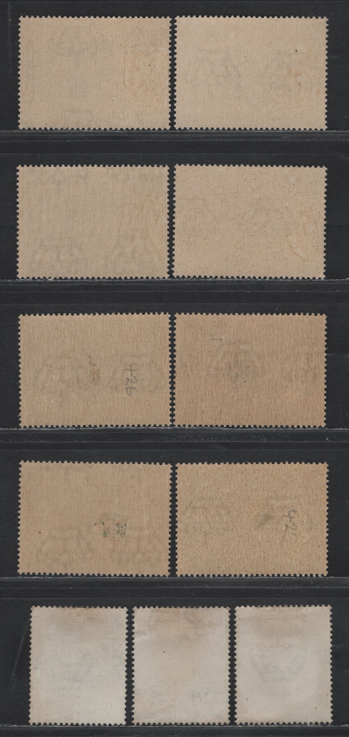 Lot 369 Italy (C) SC#397-399, 419-426 20c - 1l Rose Pink - Blue , 1938-1942 Marconi - Rossini Issues, 11 F/VFOG Singles, Marconi Issue Has Only Traces Of Gum