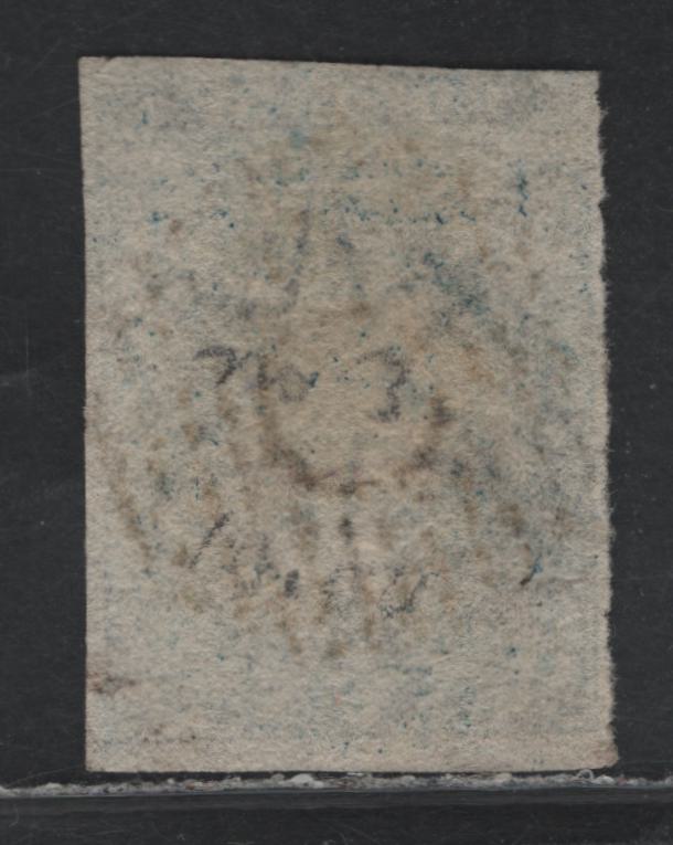Lot 326 Australia - South Australia SG#3 6d Deep Blue , 1855 Perkins Bacon Courbould Head Issue, A Fine Used Single, Large Star Wmk, London Printing