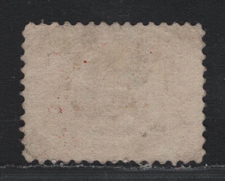 Lot 352 Canada (C) #15x 5c Vermillion , 1859-1864 First Cents Issue, A Fine Used Single, Perf 12x11.75, Cents-F Paper, Showing Tiny Trace Of Imprint At UR, Light Corner Crease At LL, Face Free Cancel.