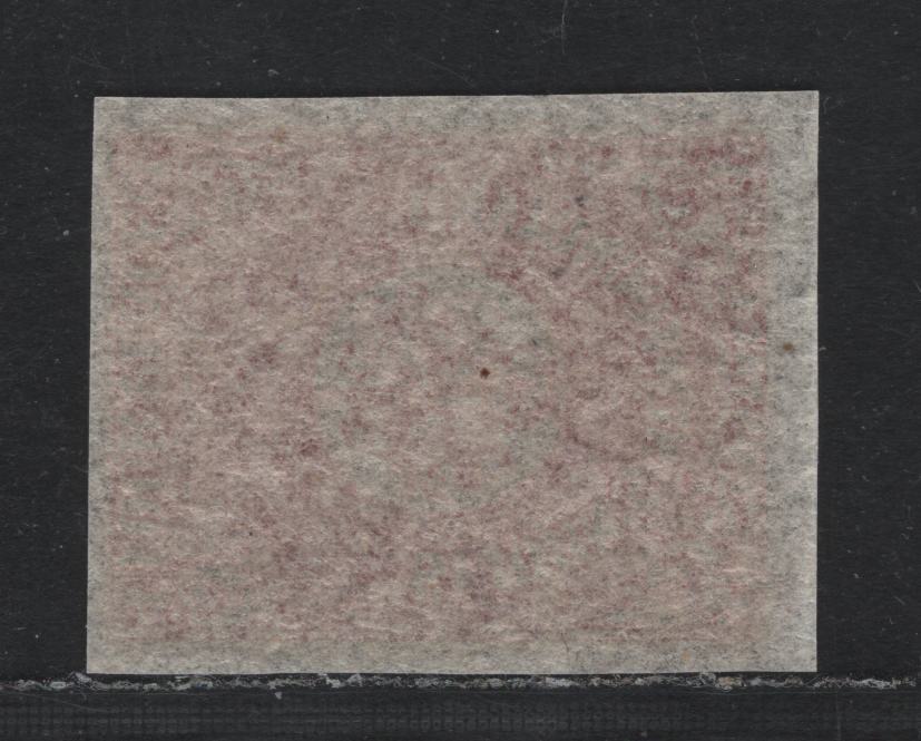 Lot 387 Newfoundland (C) #18 4d Rose , 1861-1862 Pence Issue, A SUPNH Single, Crisp, Translucent Paper, November 1861 Printing