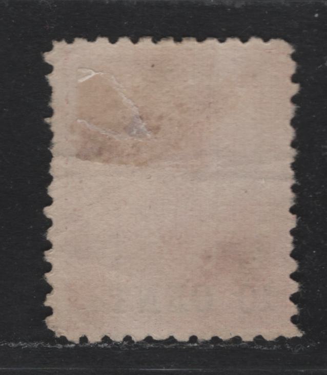 Lot 394 British Columbia (C) #10f 10c on 3d Pink , 1867-1871 Surcharged Issue, A Very Good Unused Single, Crude Forgery, Erroneously Attributed To Spiro Bros., Light Horizontal Crease.