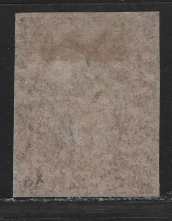Lot 312 Newfoundland (C)#20 6d Rose , 1861-1862 Pence Issue, A VFOG Single, Crisp, Translucent Wove Paper, 1861 Printing