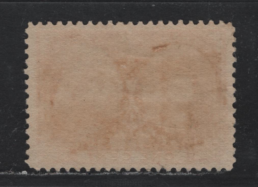 Lot 309A Canada #51 1c Brownish Orange (Oxidized Orange) , 1897 Diamond Jubilee Issue, A VFOG Single, ABN-V Paper, Perf11.9x11.85, Partial OG.