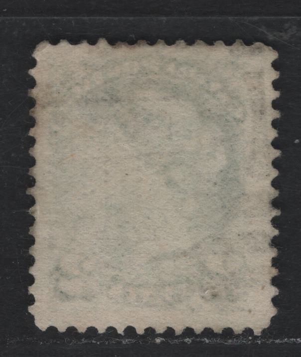 Lot 404 Canada (C)#36i 2c Green , 1870-1893 Small Queen Issue, A Fine Used Single, 2nd Ottawa Printing, Showing Rare Bleeker St Squared Circle Cancel, Unchecked As To Paper Type & Perf.