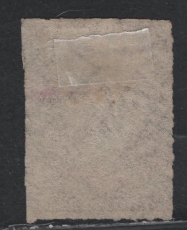 Lot 110 Australia - South Australia SG#25 2d Pale Vermillion , 1860-1869 Second Roulette Issue, A Fine Used Single, Intact Roulettes On All Sides, Readable, if Slightly Unclear #24 Diamond Grid Cancel For Gawler