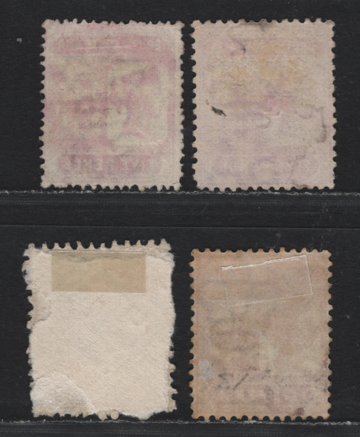Lot 163 Australia - South Australia SG#235, 238a, 240, O76 5d Purple & Violet , 1894-1906 Queen Victoria & Arms Issue, Fine/Very Fine Used Singles, Perfs 15, 13 & 12x11.5, Normal & Overprinted OS