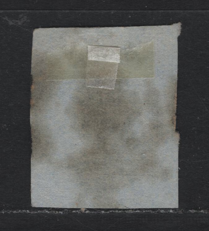 Lot 308 Australia - NSW SG#75 6d Chocolate Brown , 1852-1853 Laureate Issue, A Good Used Single, Bluish Paper, Clear Margins At Top & Bottom To Just In At left & Right, Heavy Cancel.