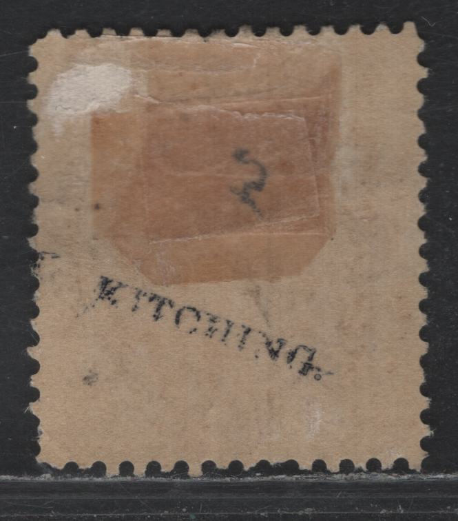 Lot 308A Newfoundland #28 12c Claret Brown, 1865-1894 Cents Issue, A VGOG Single, Late Montreal Printing, Cents-Y Paper, Perf 12x11.75.