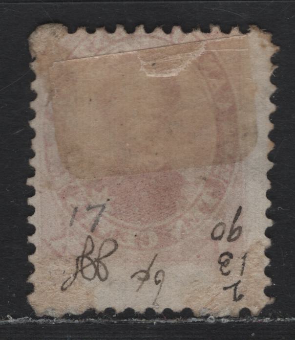 Lot 319 Canada #17 10c Red Lilac, 1859-1864 First Cents Issue, A Very Good Used Single, Cents-U Paper, Perf 12