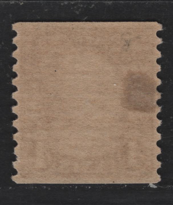 Lot 173 United States SC#601 4c Yellow Brown , 1926-1934 4th Bureau Issue, A XFOG Coil Single, 12 Horizontal Gum Striations Per Inch