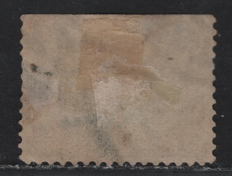 Lot 138 United States SC#298 8c Purplish Brown & Black , 1901 Pan-American Exposition Issue, A Very Good Used Top Sheet Margin Single, Reversed Wmk, From One Of The Lower Panes, VF Centered, But Has A Shallow Thin.