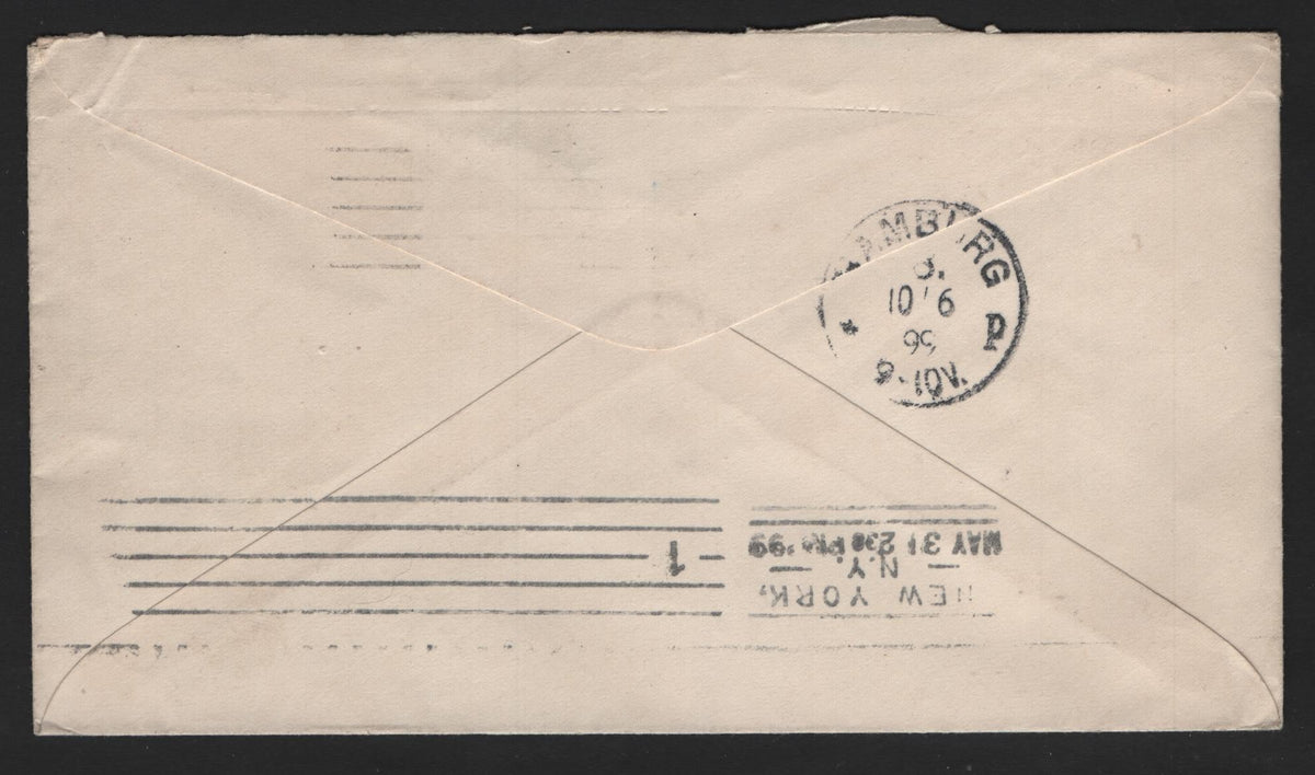 Lot 100 United States SC#U362 2c Carmine, 1894-1898 Plimpton-Morgan Issue, A Very Fine Mint Envelope, Die 2 (U79), Size 3