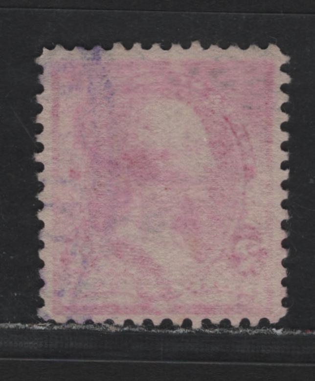 Lot 143 United States (C)SC#220var 2c Bright Carmine, 1890-1893 Small Banknote Issue, A Very Fine Used Single, Very Thin, Highly Translucent Paper, Unlisted In Scott, But Recognized By Specialists.