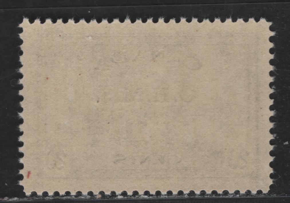 Lot 254 Canada #O8 20c Deep Slate , 1949-1950 Overprinted Peace Issue, A VFNH Single, CBN-LLLLLLLL Paper, Perf 12