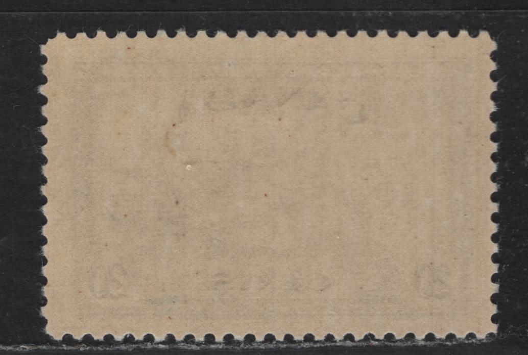 Lot 267 Canada (C ) #271 20c Slate, 1946 King George VI Peace Issue, A VFNH Single On CBN-AAAAAAAA Paper, Perf 12