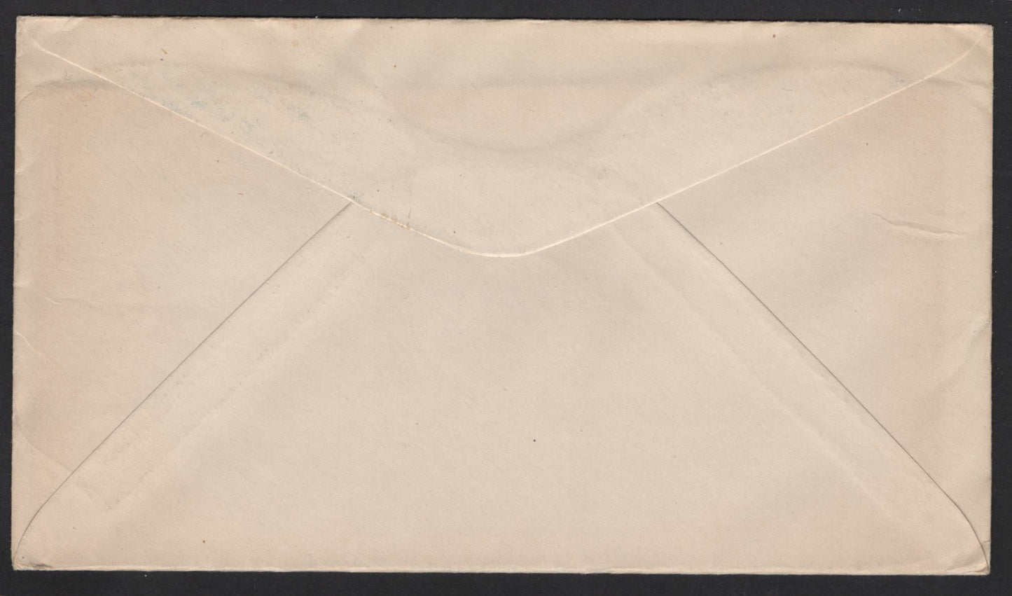 Lot 232 Canada (C) #204 5c Dark Blue Royal William, 1933 Royal William Issue, A Very Fine Used Cover, Exquisitely Addressed In The Most Beautiful Cursive, Hand Painted Blue & Red First Day Cover Cachet