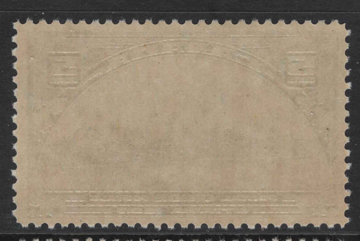 Lot 281 Canada #202 5c Dull Blue Parliament Buildings, 1933 UPU Meeting Issue, A VFNH Single, Paper BABN-D, Perf 10.9x10.8