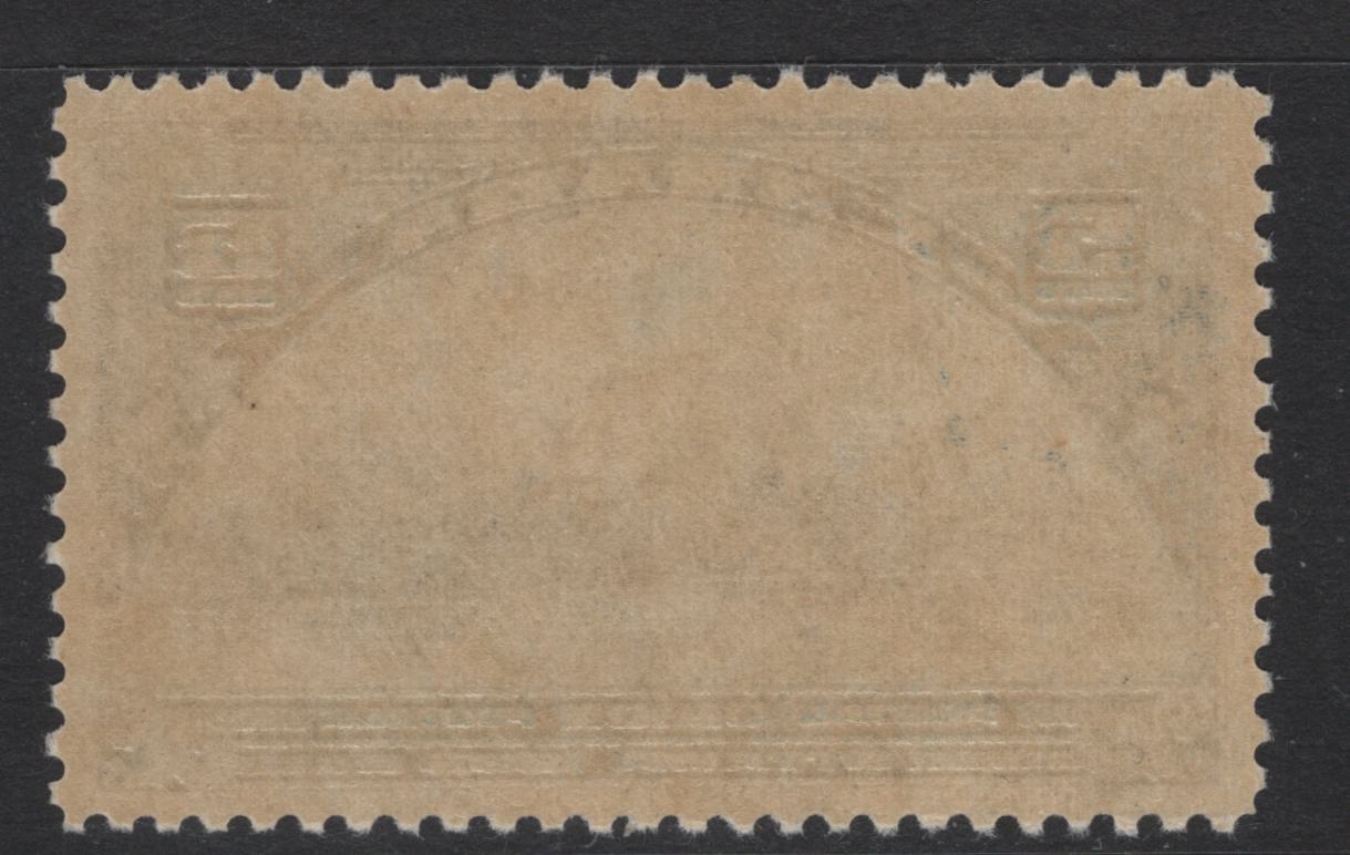 Lot 282 Canada #202var 5c Dull Blue Parliament Buildings, 1933 UPU Meeting Issue, A VFJOG Single, Paper BABN-X, Perf 10.85x10.8, Balanced Jumbo Margins.