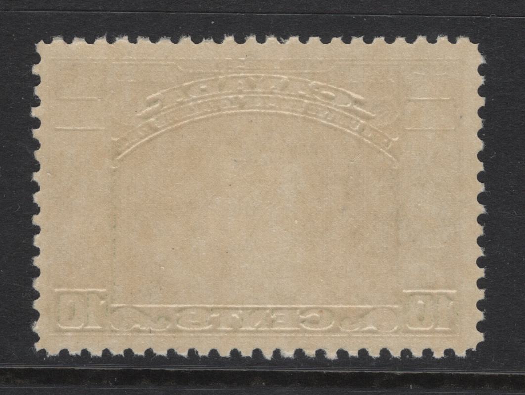 Canada (C) #209 10c Olive Green Loyalists Statue, 1934 Loyalists Issue, A FOG Single, Paper BABN-II, Perf 10.9x10.85