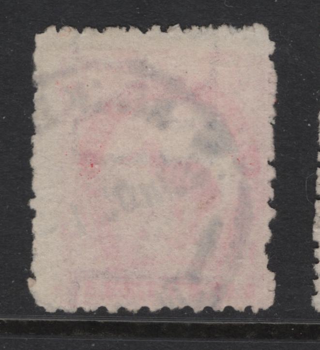 Lot 359 New Zealand (C) SG#265cd 6d Rose Red Brown Kiwi, 1899-1903 Pictorial Issue, A Very Good Used Single, Showing 'IN' Wmk, Which is Part Of The Sheet Margin Watermark, Which Reads 'Lisbon Superfine".