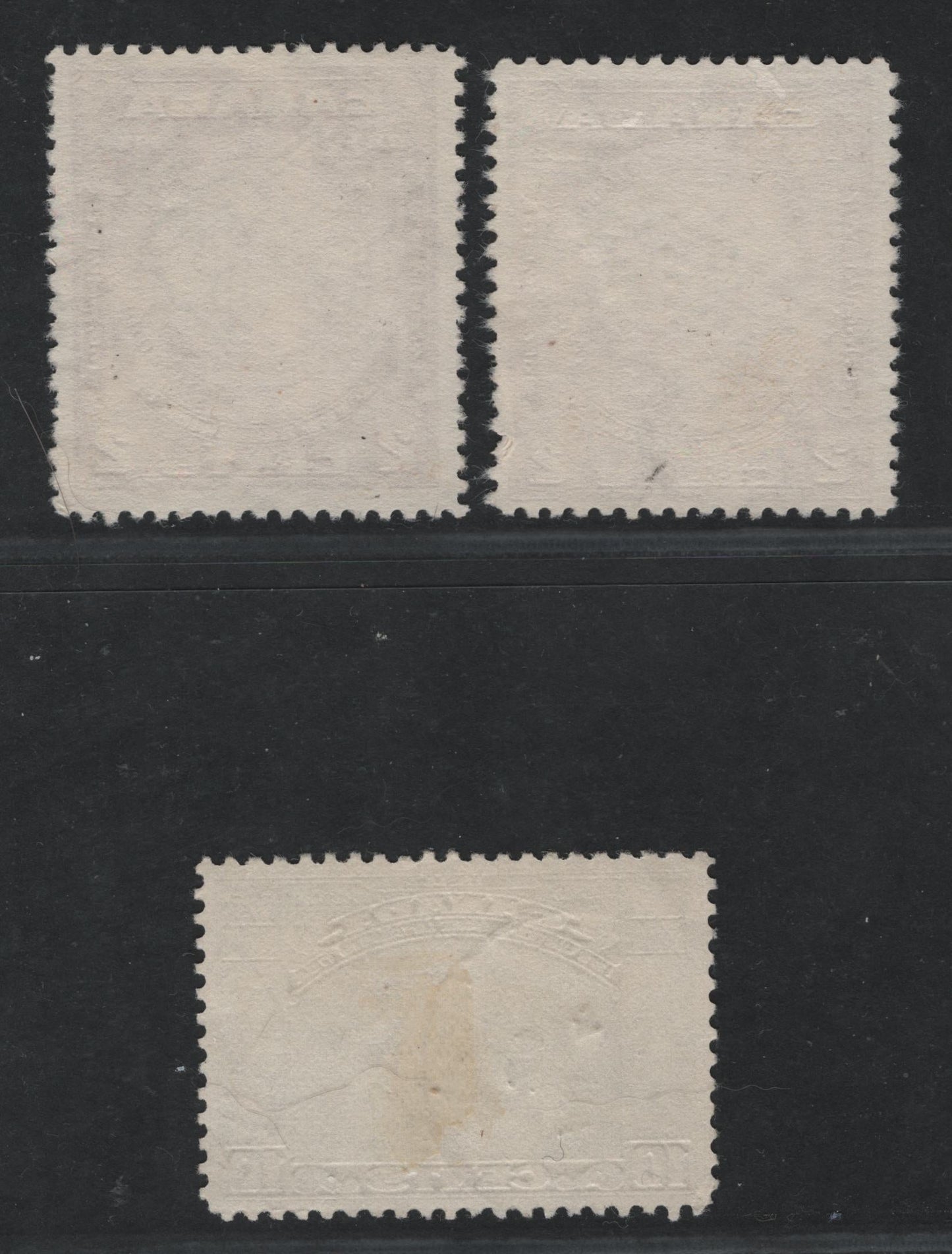 Canada #209-210 2c, 10c Red Brown, Brown Red & Olive Green Loyalists Statue & NB Seal, 1934 United Empire Loyalists & 150th Anniversary Of Founding Of NB Issues, 3 VF Used Singles Two Different Shades Of The 2c