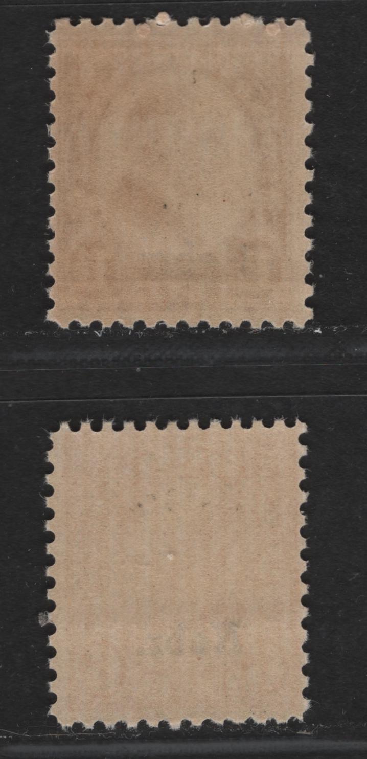 Lot 102 United States Of America #670, 675 1.5c, 6c Deep Yellow Brown & Pale Orange Harding & Garfield, 1929 Nebraska Overprints On 4th Bureau Issue, 2 Fine NH Singles