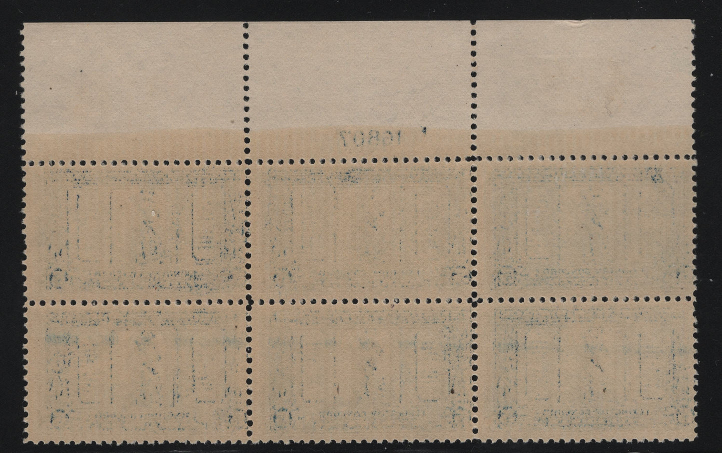 Lot 59 United States Of America #619 5c Dark Blue The Minute Man, 1925 Lexington Concord Issue, A VFNH Plate 16808 Block Of 6