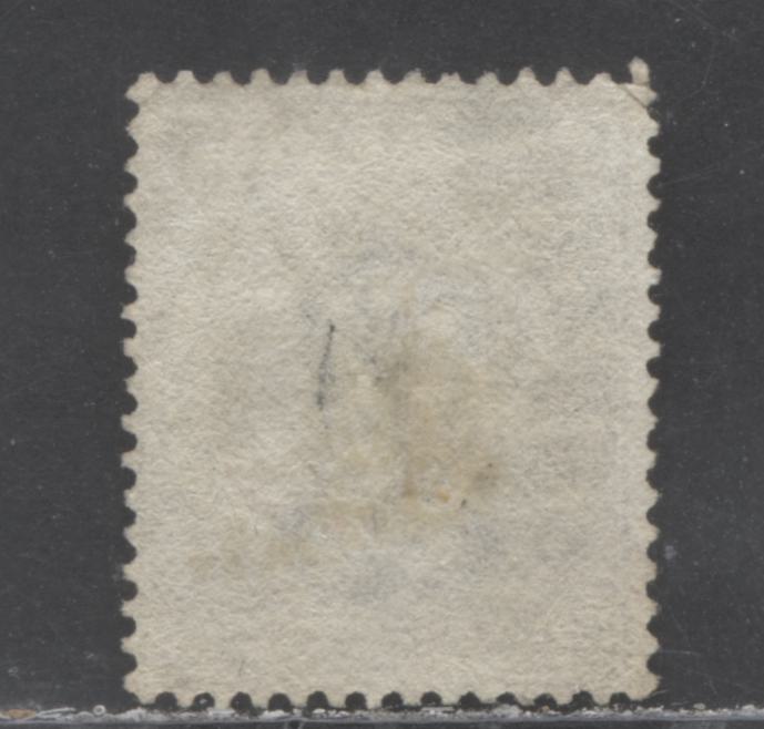 Lot 304 Great Britain SC#62 (SG#147) 6d Grey 1873-1880 Large Coloured Corner Letters, Plate 17, Spray Of Rose Wmk, #76 London District Cancel, A Fine Used Example, Click on Listing to See ALL Pictures, Estimated Value $90