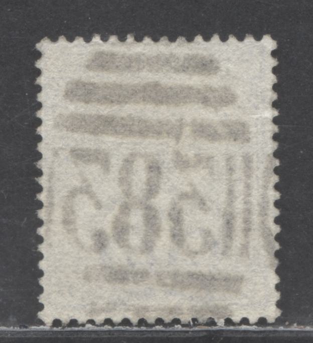 Lot 8 Great Britain SC#82 (SG#157) 2 1/2d Blue 1880-1883 Large Coloured Corner Letters, Plate 22 Printing, Imperial Crown Wmk, #383 Hull, Yorkshire Cancel, A Very Good Used Example, Estimated Value $11