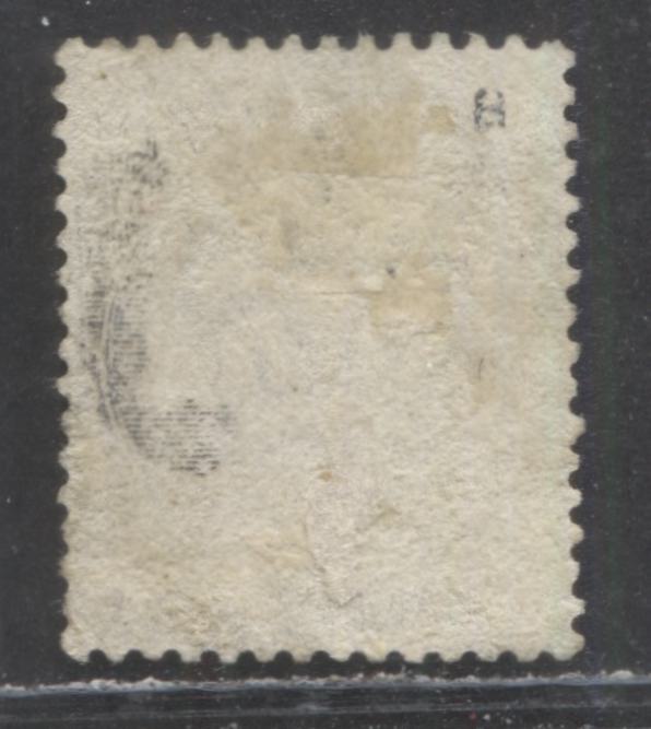 Lot 311 Great Britain SC#84 (SG#160) 4d Grey Brown 1880-1883 Large Coloured Corner Letters, Plate 17 Printing, Imperial Crown Wmk, A Very Fine Used Example, Click on Listing to See ALL Pictures, Estimated Value $75