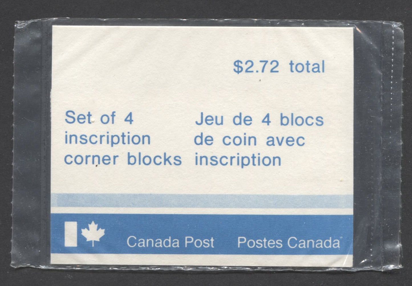 Lot 65 Canada #879i, 882a 17c Multicolored Emily Stowe - Henrietta Edwards, 1981 Canadian Feminists, A VFNH Sealed Pack Of Plate Blocks On DF/DF Paper With Type 4A DF Insert With Larger Font & Includes Pink Brooch Variety, Unitrade Cat. As Blocks $17.75