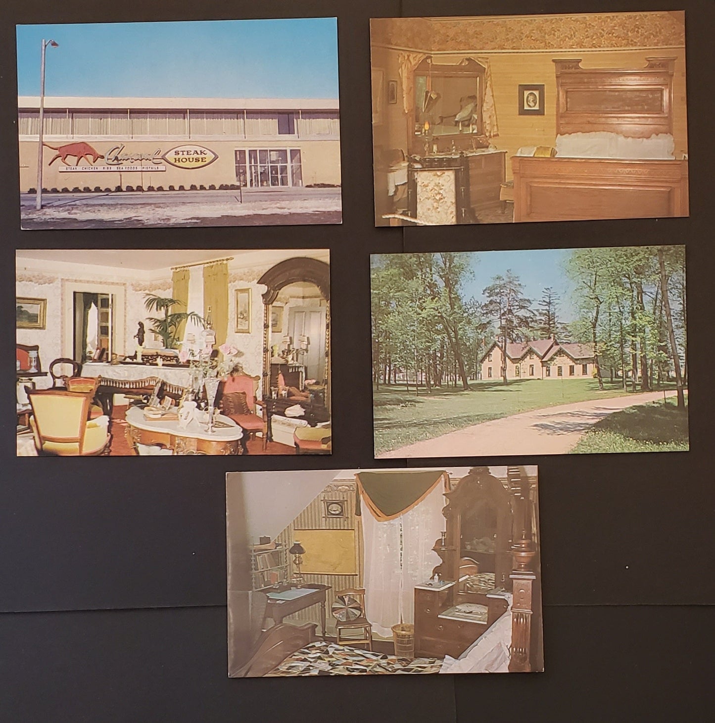 Group Of 5 Canadian Postcards Featuring Scenes Of Kitchener, Ontario. Our Estimated Value Is $5.