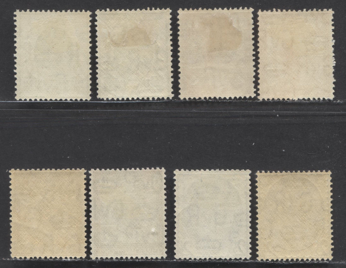 Lot 80 Great Britain SC#205-208 1929 Ninth UPU Congress, Plus Additional Shade Variation Of Each, Block Cypher Watermark, 8 VFOG Singles, Click on Listing to See ALL Pictures, 2022 Scott Classic Cat. $21.4