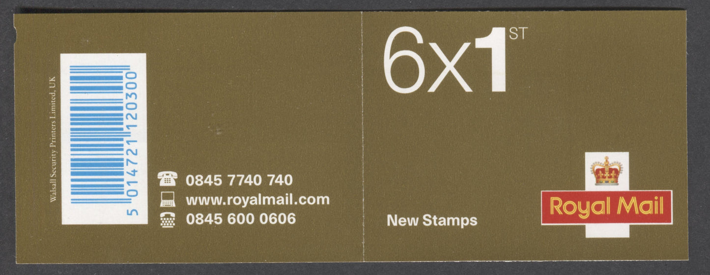 Great Britain SG#QA1 2005 Smiler's, 1 VFNH Booklet, Click on Listing to See ALL Pictures, Estimated Value $14.65 CDN