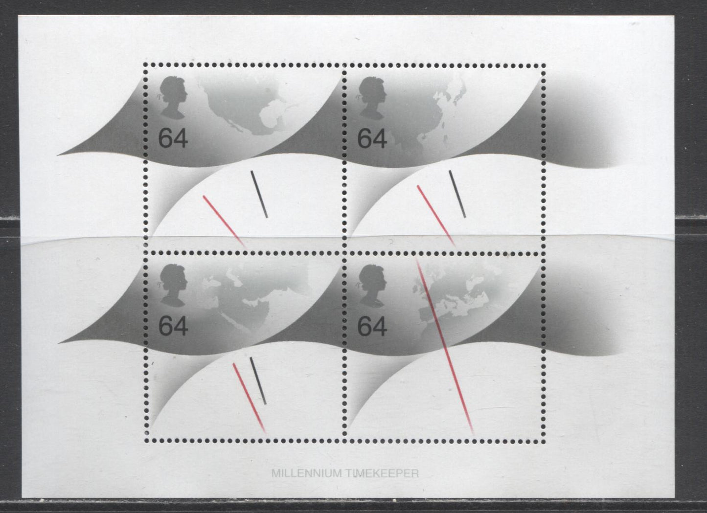 Lot 12 Great Britain SG#MS2123 2000 Millenniim Series, A VFNH Example, Click on Listing to See ALL Pictures, Estimated Value $17.95 CDN